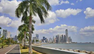 Laufen in Panama Stadt