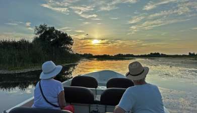 Bootsfahrt im Donaudelta